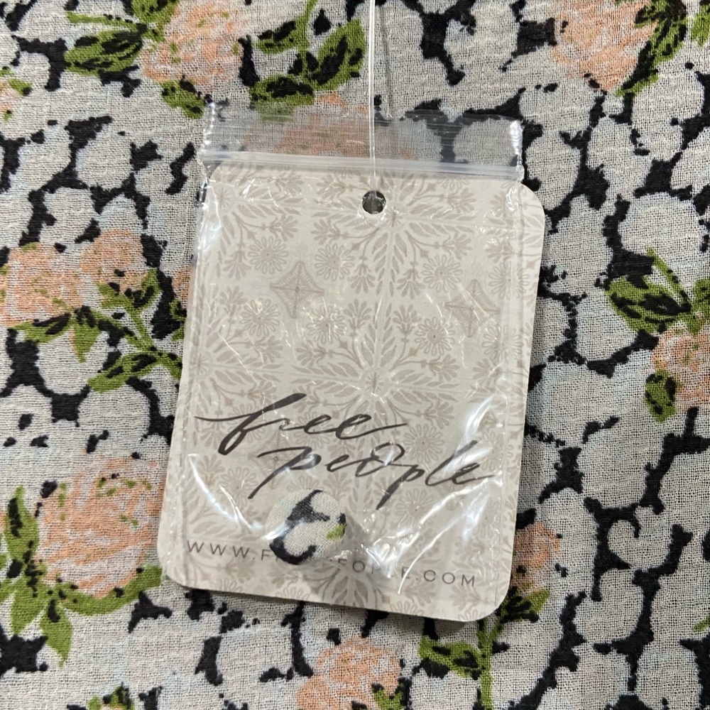 Free People Gigi Antique Combo Floral Printed Maxi Dress Women’s Size Small NWT - Picture 5 of 12